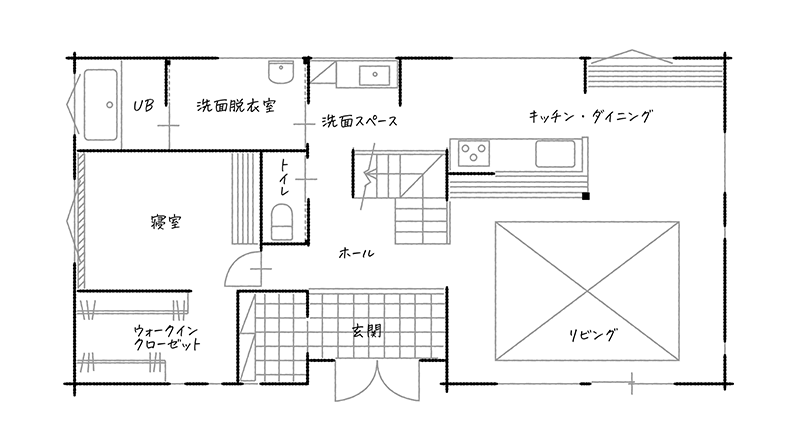 洋館の雰囲気漂うクラシカルな家